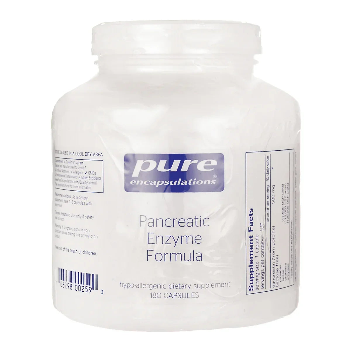 Pancreatic Enzyme Formula