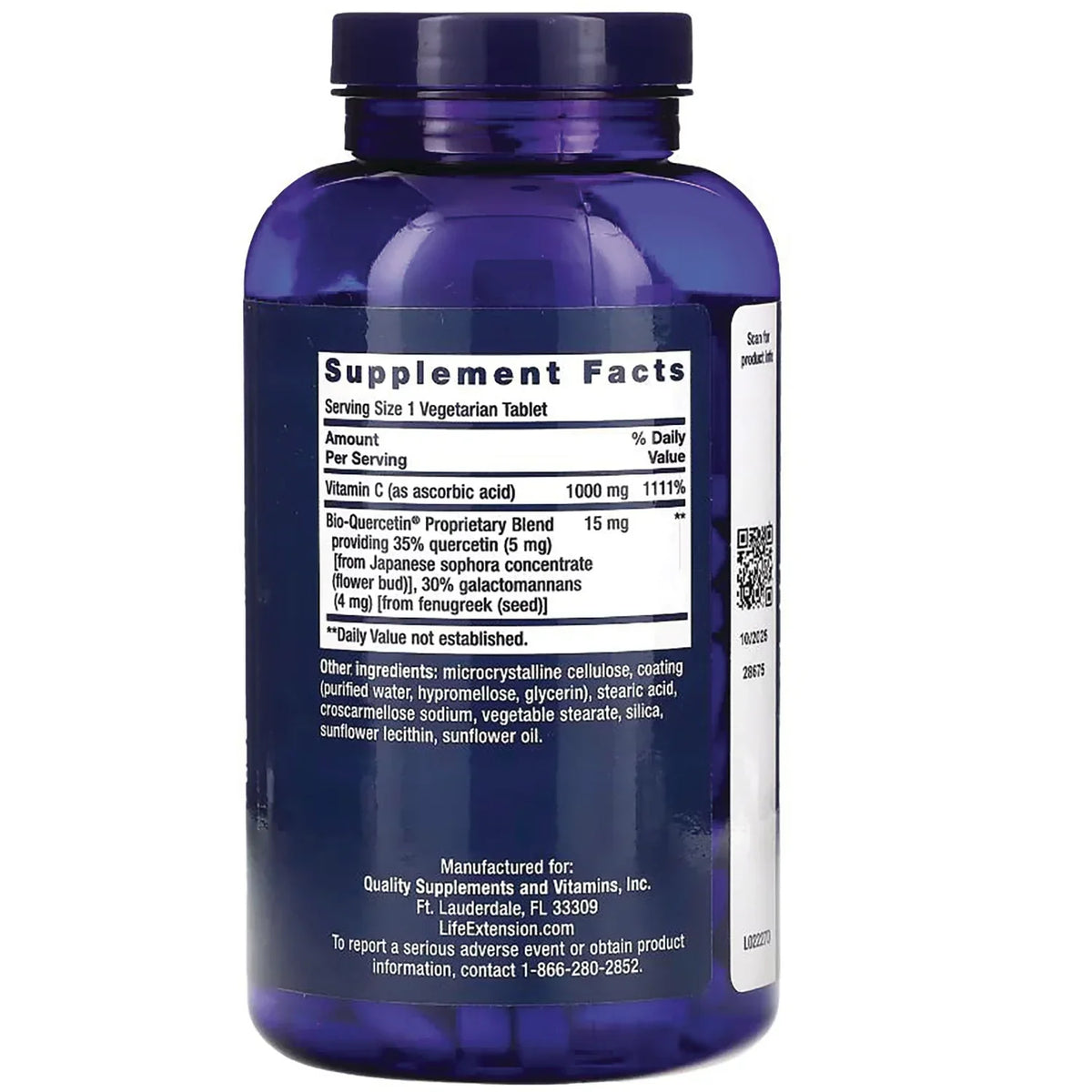Vitamin C and Bio-Quercetin