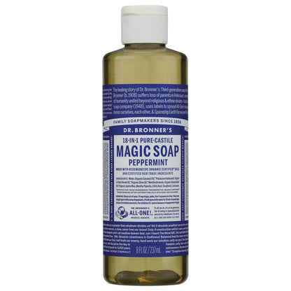 18-in-1 Pure-Castile Magic Soap - Peppermint