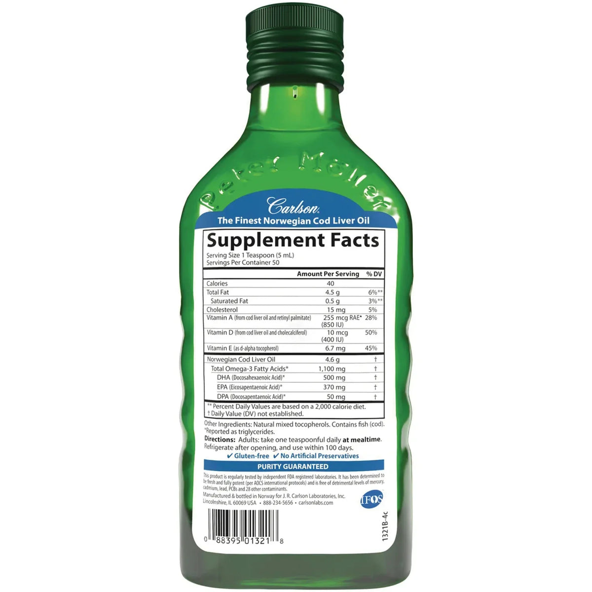 Wild Norwegian Cod Liver Oil