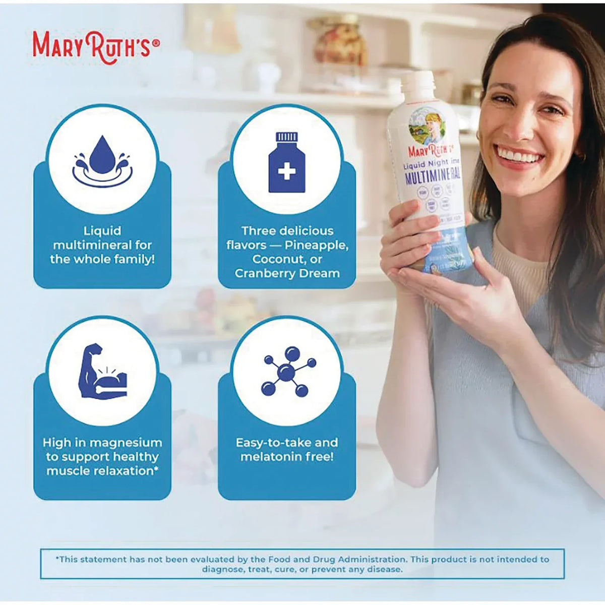 Liquid Nighttime Multimineral - Coconut Dream