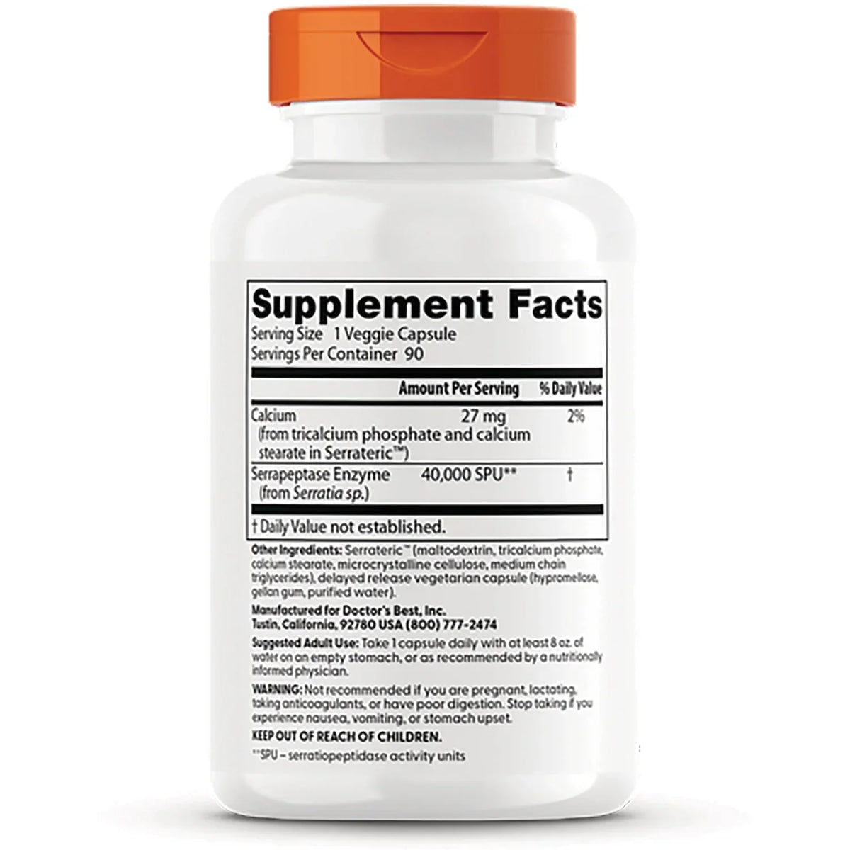 Serrapeptase Delayed Release