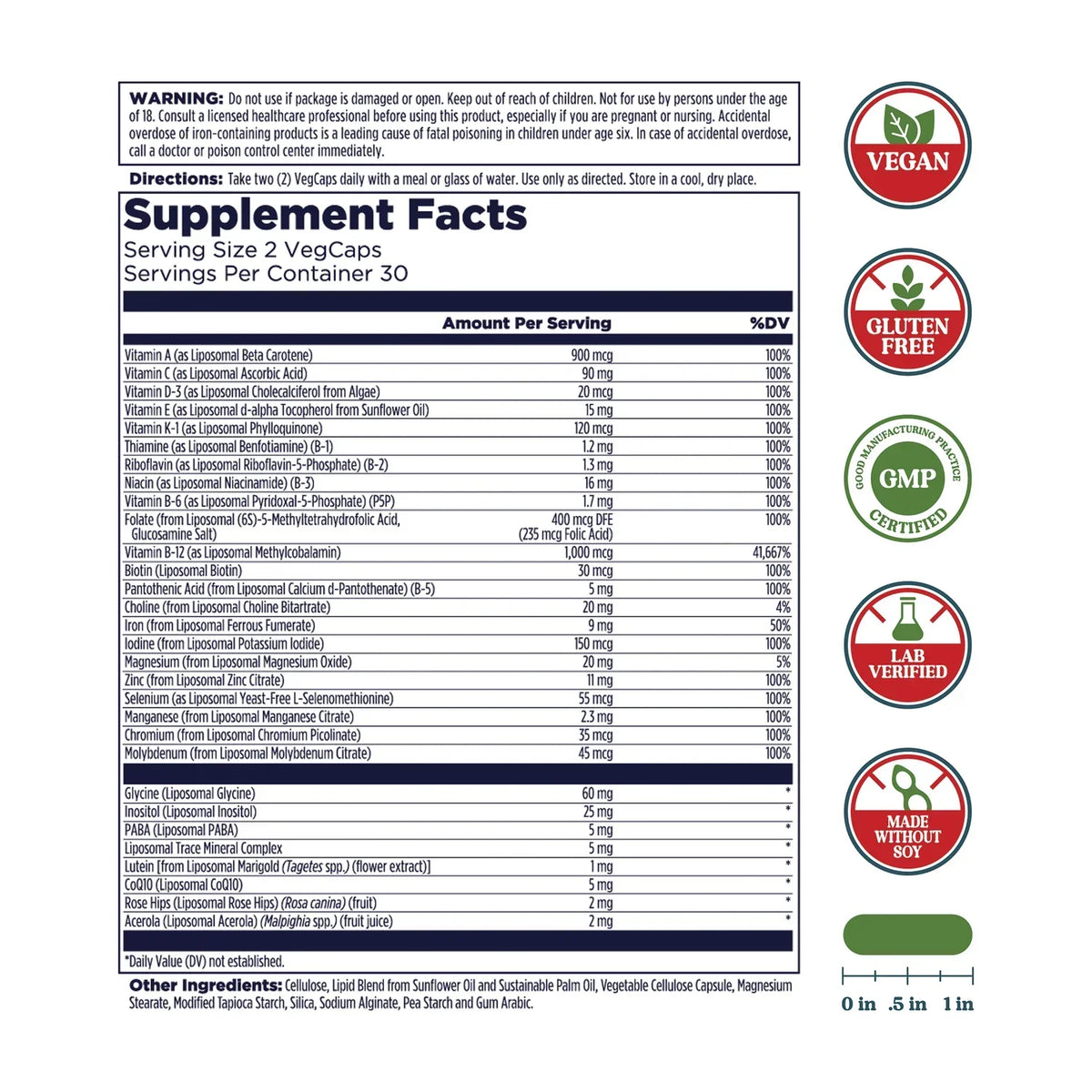 Liposomal Multivitamin