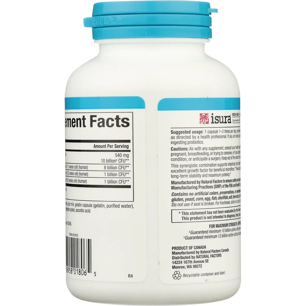 Double Strength Acidophilus & Bifidus