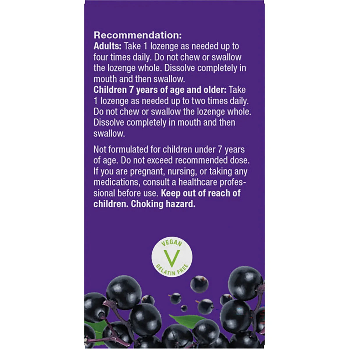 Sambucus Elderberry Immune Lozenge
