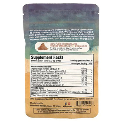 Superbiome Mushroom Probiotic