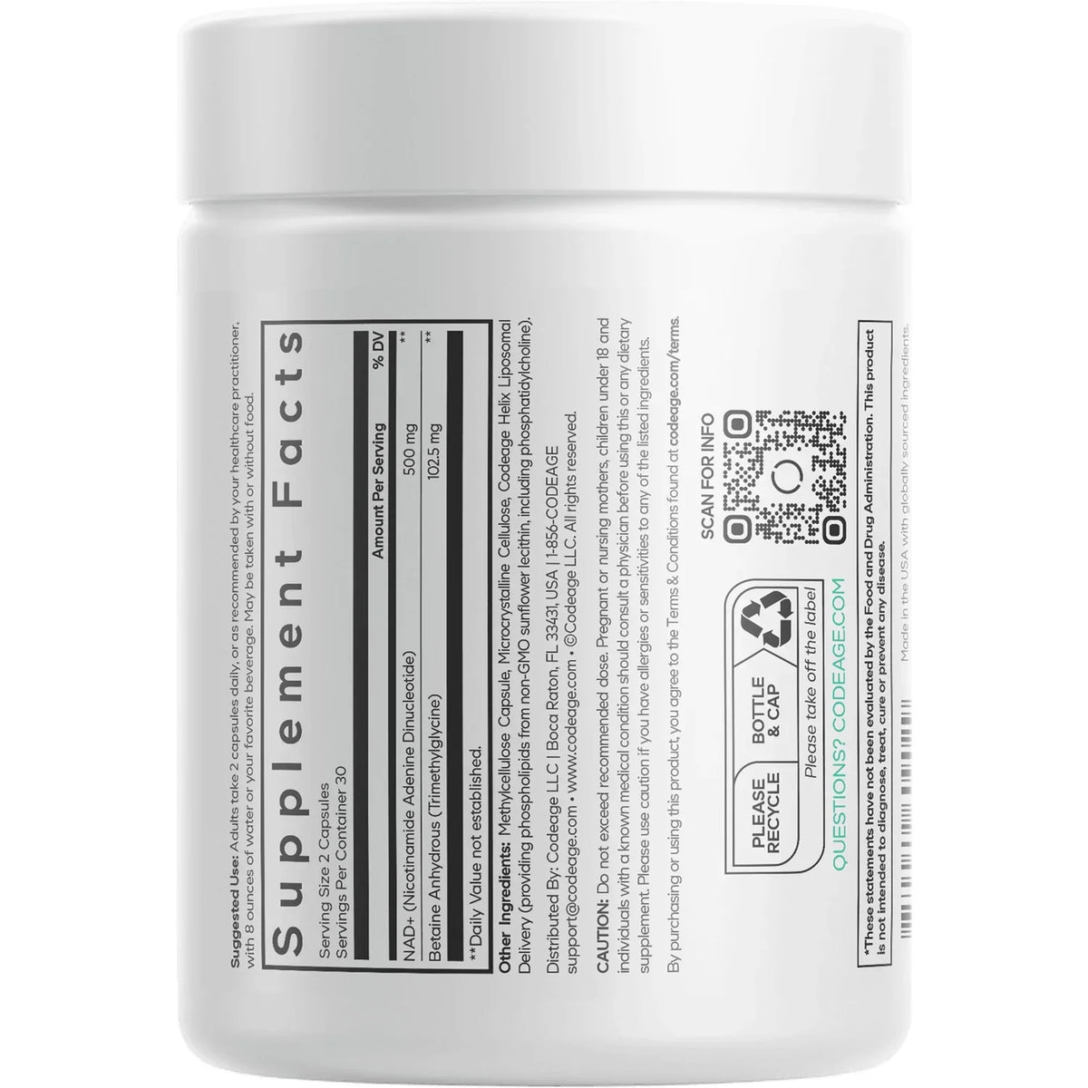 Liposomal NAD+