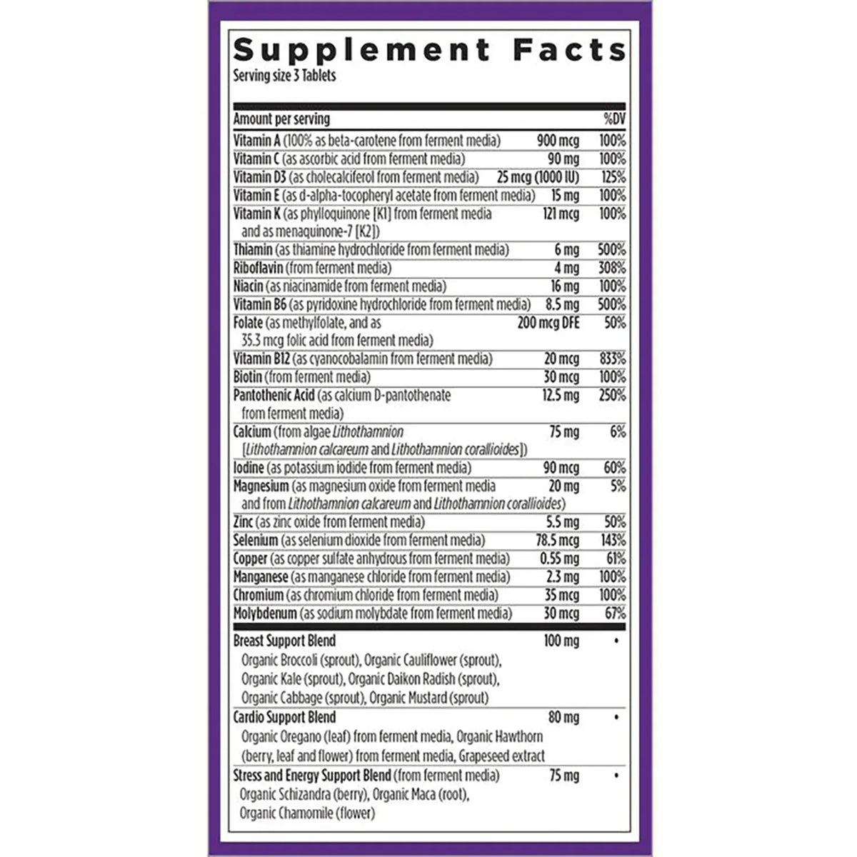 Women's Advanced Multivitamin 40+