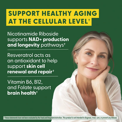 NAD+ Boost with Nicotinamide Riboside & Resveratrol