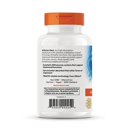 High Absorption Magnesium - 100% Chelated