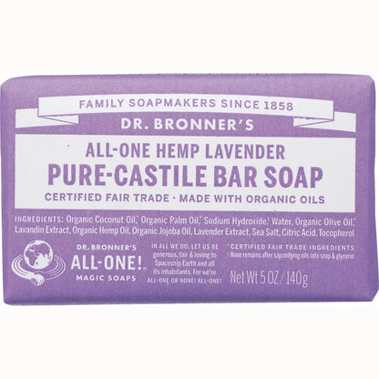 All-One Hemp Pure-Castile Bar Soap