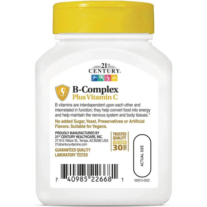 B Complex Plus Vitamin C