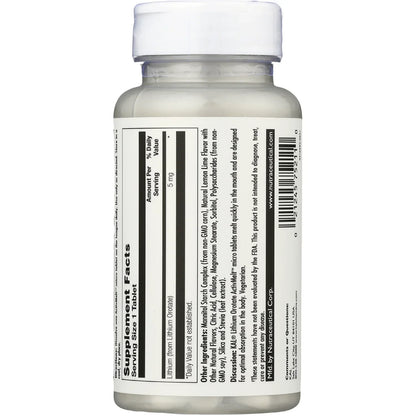 Lithium Orotate - Lemon Lime